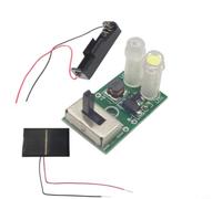 1,2 V Panneau de commande de lumière solaire pour panneau 2 V, double LED blanc/couleur, 25 x 15 mm PCB pour lampes de bouteille et lampes de jardin DIY