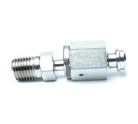 1/2" VCR Female To 3/8" NPT Male SUS316L Stainless Steel Pipe Fitting Connector Adapter