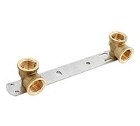 1/2'' X 1/2'' encastré mitigeur thermostatique de douche/L - 150 mm/barre de plaque arrière BSP Filetage robinet