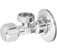 1/2 x 1/2 pouce BSP filetage chromé connecteur de la vanne d'eau pour les machines à laver bassin