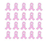 1/20/50/100Pcs Pins Ruban Rose Octobre Rose Accessoires Épingles en Métal | Pins Octobre Rose Broche Sensibilisation au Cancer du Sein Badge Épingles avec Boucle Papillon Femme Cadeau Caritatives