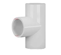 1-20 pièces 20-40mm PVC tuyau d'eau té diamètre égal raccords de Joint tuyaux d'alimentation en eau tuyaux de Drainage en plastique(I.D 25mmWhite,5pcs)