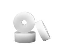 1-20 pièces Diamètre intérieur 20mm, Épaisseur 2-20mm caoutchouc silicone blanc rondelles d’amortissement des vibrations pour machinerie, meubles, automobile, 20x72x4mm(10pcs)