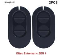 1-20 Pièces Entrematic Ditec Zen2/Zen4 433mhz Code Roulant Entrematic Zen2w Zen4w Zen2c Porte De Garage Télécommande - Type 2pcs Zen4