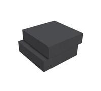 1-20 pièces Épaisseur 10-50mm caoutchouc noir rectangulaire rondelles d’amortissement des vibrations pour machinerie, meubles, automobile et équipements électroniques, 100x50x15mm(10pcs)