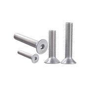 1-20 pièces M3/M4/M5/M6/M8/M10 acier inoxydable 316 vis à tête enfoncée et douille hexagonale, M5x55mm