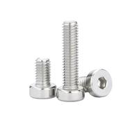 1/20 pièces Vis à tête hexagonale creuse mince et courte en acier inoxydable 304 DIN7984 M4 M5 M6 M8 M10 M12(45mm,M12(1pcs))
