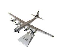 1:200 for B-29 Airborne Fortress B29 Heavy Bomber Alloy Static Flight Model Display Ornament pour Les Passionnés D'Aviation