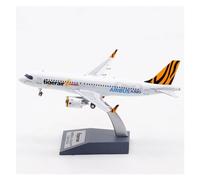 1 200 pour AV2063 Tiger Airways A320NEO B-50021 Alliage Modèle d'avion Collection Affichage Souvenir Kit de Jeu de Passe-Temps