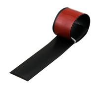 1-20m Barre De Seuil Autoadhésive en Vinyle, 4/5/7.6 Cm Largeur Bande de Transition De Sol, Profilé De Transition, pour Couvrir Les Carreaux(Black,7.6cmx13m(42.7ft))