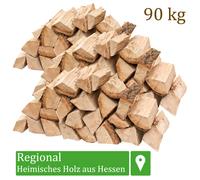 (1,22€/1kg) Bois de chauffage 90 kg Pour Poêle et Cheminée Bois de chêne 25 cm f