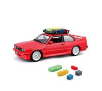 1:24 BMW 3 Series M3 Eurotrek with Roof Rack Red