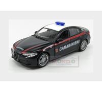 1:24 Burago Alfa Romeo Giulia Carabinieri 2015 Blue White BU01272-GIULIA Modelli