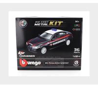 1:24 BURAGO Alfa Romeo Giulia Carabinieri 2016 Blue White BU25128-KIT