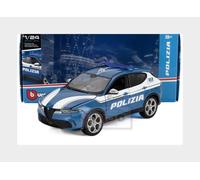 BBurago – Voiture de police modèle réduit 1:24 (modèle aléatoire) – Licence officielle