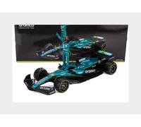 Bburago 1:24 Aston Martin Aramco F1 AMR25 Lance Stroll with Driver Figure Die-Cast Model Car