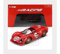 Bburago Ferrari 330 P4 Daytona #23 1:24 Car Rouge Enfants