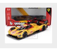 BBurago Modèle réduit Ferrari 499P 2024 #83 1:24 – AF Corse, Portières ouvrables