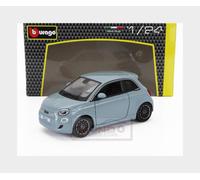 1:24 BURAGO Fiat 500E Full Electric 2021 Light Blue BU21110LB