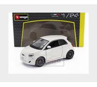 Bburago - Fiat 500 E - Modèle réduit réaliste à l'échelle 1:24, réplique en Fonte avec Portes ouvrantes, Licence Officielle Fiat, âge recommandé 3+ Ans