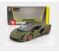 BURAGO - Lamborghini Sian FKP 37 Échelle 1:24, Réplique en Fonte avec Portes ouvrantes, Assortiment aléatoire, Licence Officielle Lamborghini