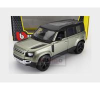 BBurago – Voiture miniature Land Rover Defender 110 (2022) 1:24 portes ouvrantes, licence Land Rover
