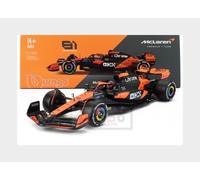 1:24 BURAGO Mclaren F1 Mcl38 #81 Miami Gp 2024 Piastri With Showcase BU28033-PIA
