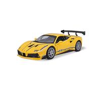 Bburago-1/24 Ferrari racing-488 Challenge, 18-26307, Jaune