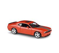 1 24 for Dodge Challenger STR8 Muscle Car Alliage Voiture Jouet Voiture Métal Collection Modèle Voiture Jouets Voiture Miniature De Collection(Rouge)
