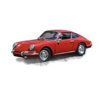 1 24 for Porsche 911 1964 Voiture De Sport en Alliage Voiture Modèle Véhicule Moulé sous Enfants Recueillir des Cadeaux Voiture Miniature De Collection(Rouge)
