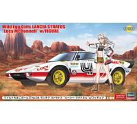 1:24 HASEGAWA Lancia Stratos #4 With Lucy Mcdonnell Figure Kit HA52328