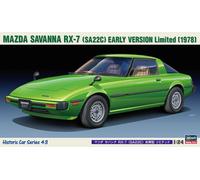 1:24 HASEGAWA Mazda Savanna Rx-7 (Sa22C) Early Version Limited Kit HA21143