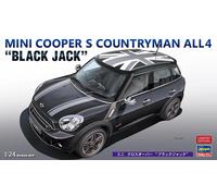 1:24 HASEGAWA Mini Copper S Countryman All4 Black Jack 2012 Kit HA20704