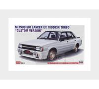 1:24 HASEGAWA Mitsubishi Lancer Ex 1800 Gsr Turbo Custom 1983 Kit HA20740