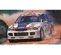 1:24 HASEGAWA Mitsubishi Lancer Gsr Evolut.III Rally Malaysia 1996 Kit HA20537