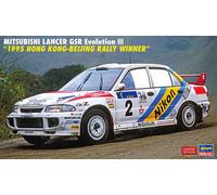 1:24 HASEGAWA Mitsubishi Lancer Gsr Evolution Iii 1995 Rally Kit HA20801