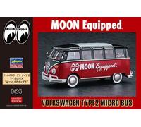 1:24 HASEGAWA Volkswagen Type 2 Micro Bus Moon Equipped Kit HA20524