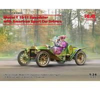 1:24 ICM KIT Model T 1913 Speedster With American Sport Car Drivers Kit ICM24026