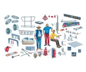 1:24 Italeri Accessori Truck Kit It0720 Modellino