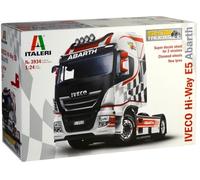 Italeri Maquette de camion 3934 Iveco HI-WY E5 Abarth Échelle 1:24