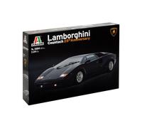 Italeri Maquette 1:24 Lamborghini Countach 25e Anniversaire 1989 Kit IT3684