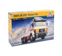 1:24 ITALERI Man 26.321 Tractor Truck 3-Assi 1984 Kit IT0756