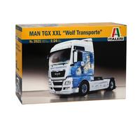Italeri Kit MAN TGX XXL "Wolf Transporte" 1:24 avec Super Decal Kit IT3921