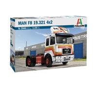 Italeri Maquette de camion MAN F8 19.321 3946S – Échelle 1:24