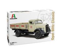 Italeri - Maquette Camion Opel Blitz Classic Italeri 3960 1/24ème Maquette Char Promo - Ref : 13944-Italeri Multicolore