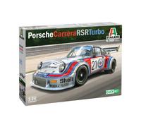 Italeri Maquette Porsche 911 930 Carrera RSR Turbo n°21 24H Le Mans 1974 1:24 IT3625