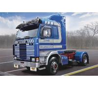 Italeri Maquette plastique à assembler Scania 143M Topline 4x2 – Échelle 1:24 – Kit I3910