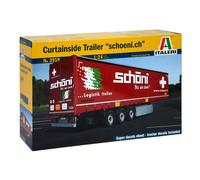 1:24 ITALERI Trailer Trailer For Truck Rimorchio Choeni.Ch Transports Kit IT3918