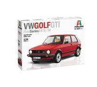 Italeri – Kit de modélisme VW Golf GTI Rabbit 1:24 IT3622S, plastique, détaillé, non laqué, moyen