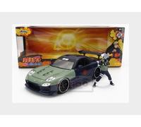 1:24 JADA Mazda Rx-7 With Kakashi Hatake Figure 1993 Blue Green 253255055-34370